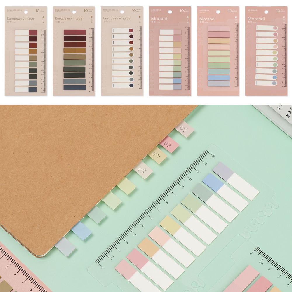 Giấy Dán Ghi Chú Đánh Dấu Trang Sách Thời Trang Diy