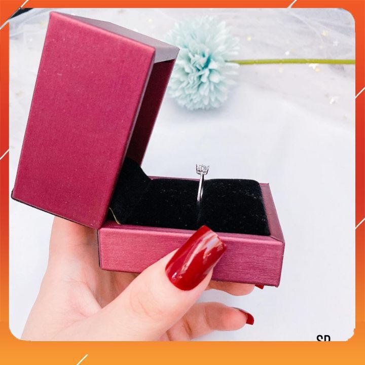 Nhẫn nữ cao cấp đính đá- Bạc Ngọc Anh