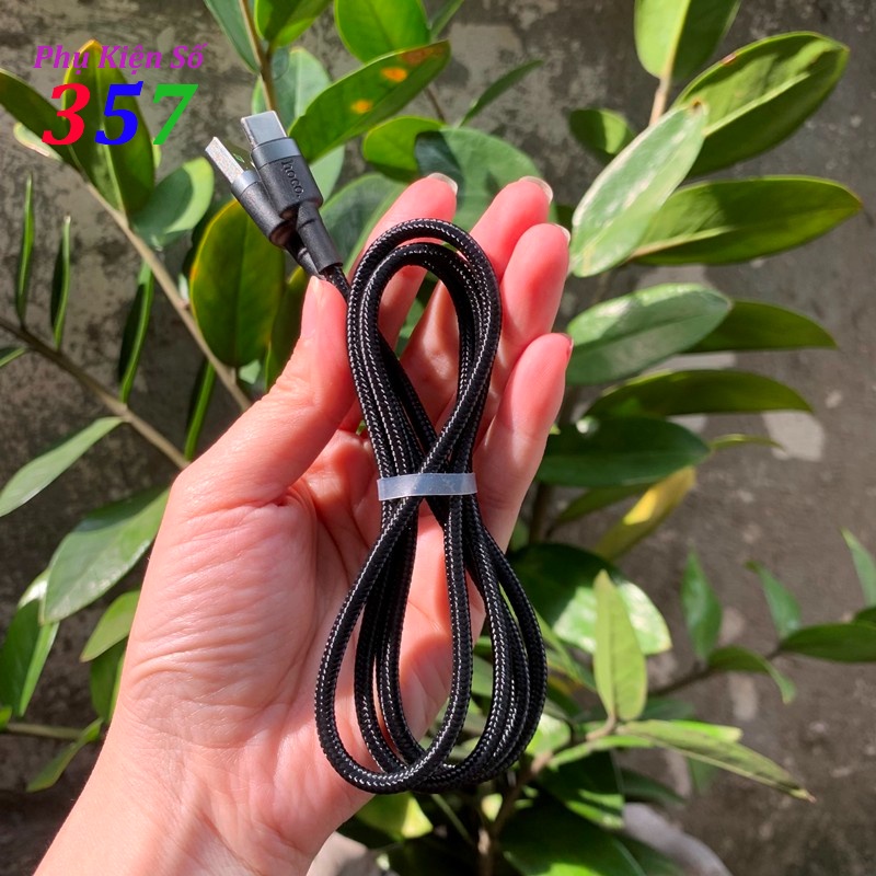 Cáp sạc dây dù Hoco ME5 sạc nhanh truyền dữ liệu nhanh