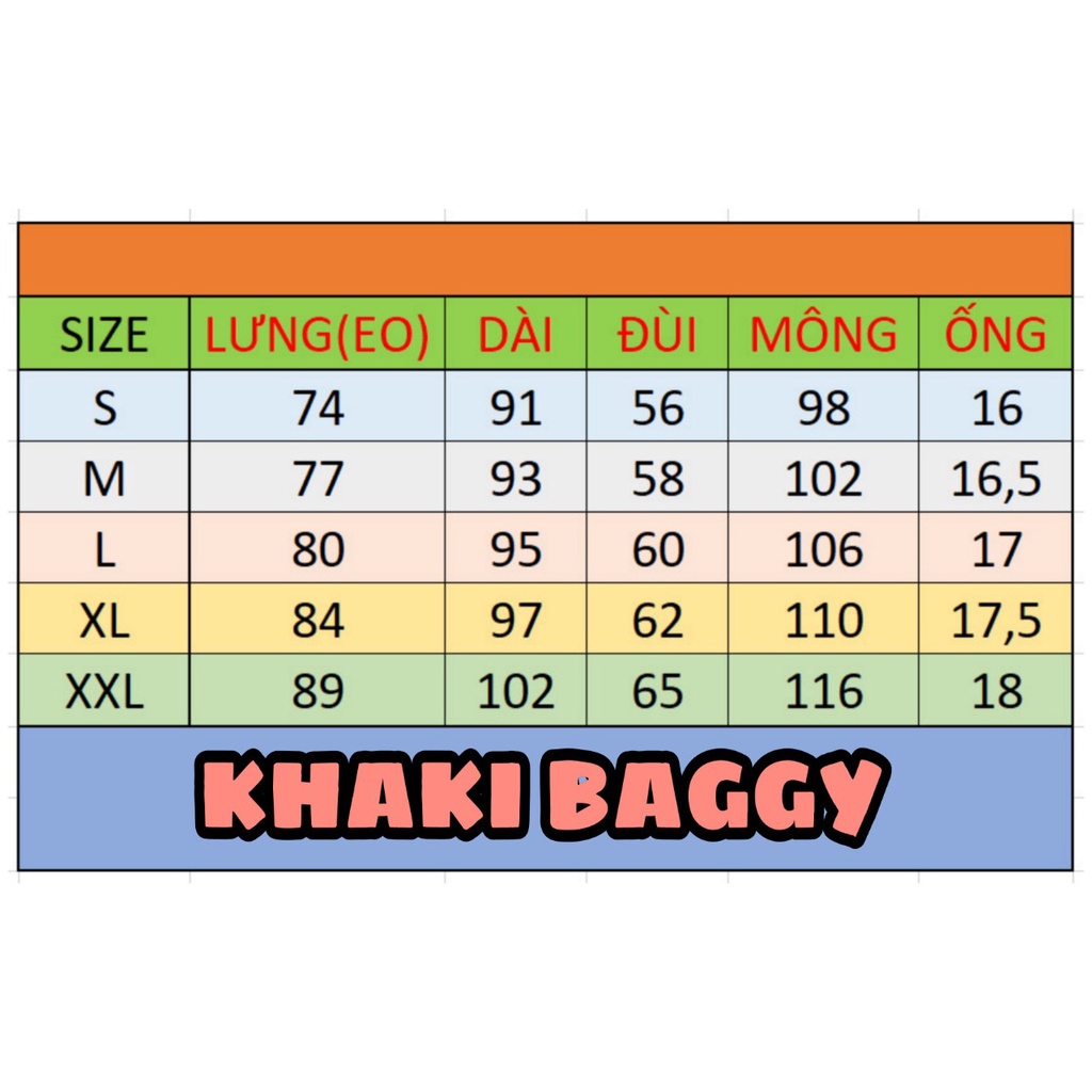 QUẦN DÀI KAKI BAGGI TÔN DÁNG | CO GIẢN DÀY VÀ MỊN | GIRAN