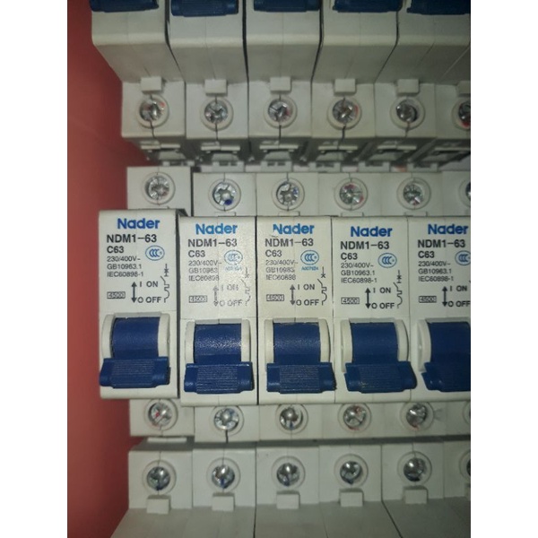 Aptomat CB 1P 63A Nader