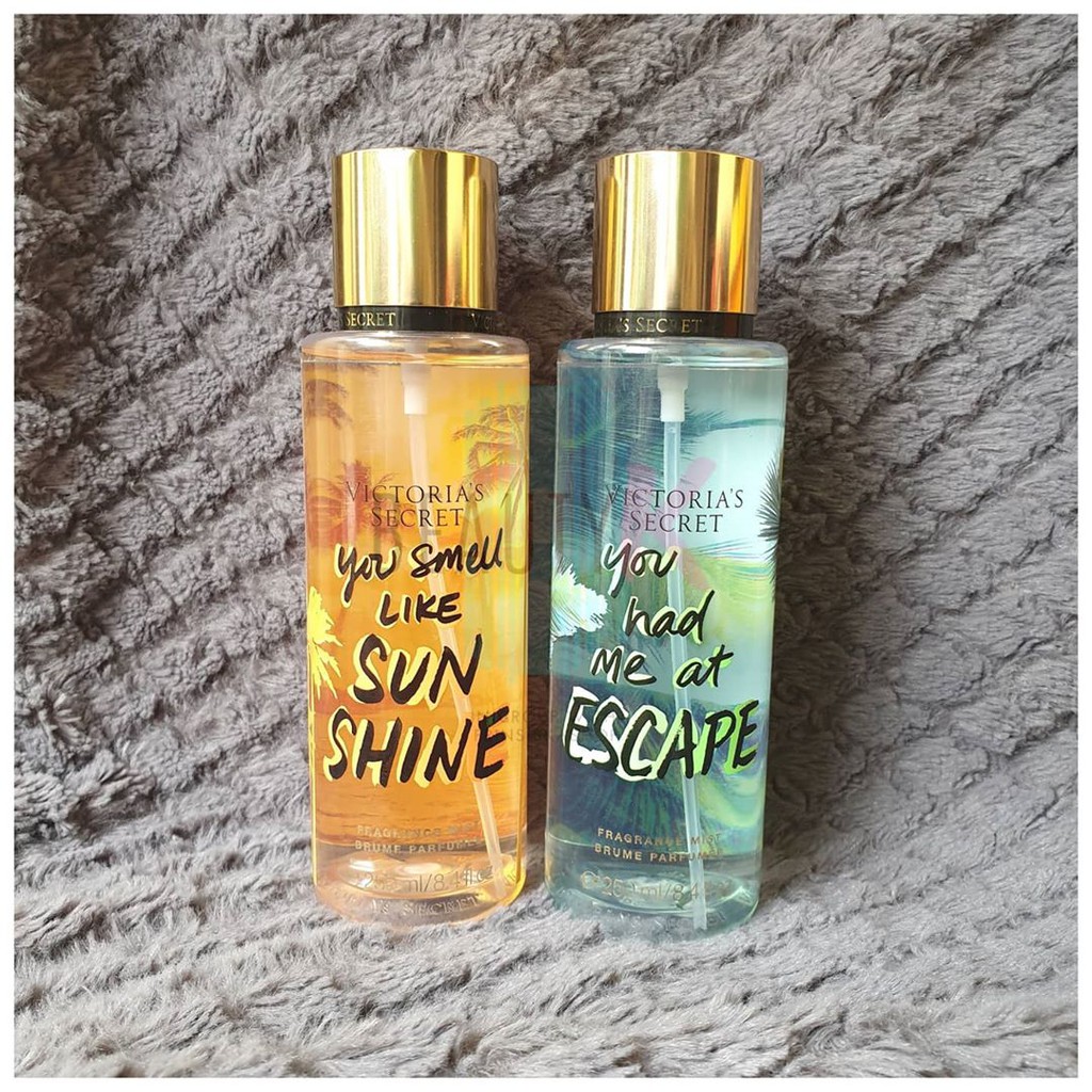 ✨Mun✨VICTORIA'S SECRET Xịt Thơm Toàn Thân Body Mist - You had me at Escape 250ml