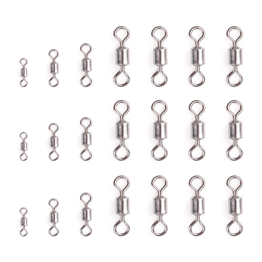 50pcs/pack Khuyên Ma Ní 15 Kích Cỡ Hỗ Trợ Câu Cá