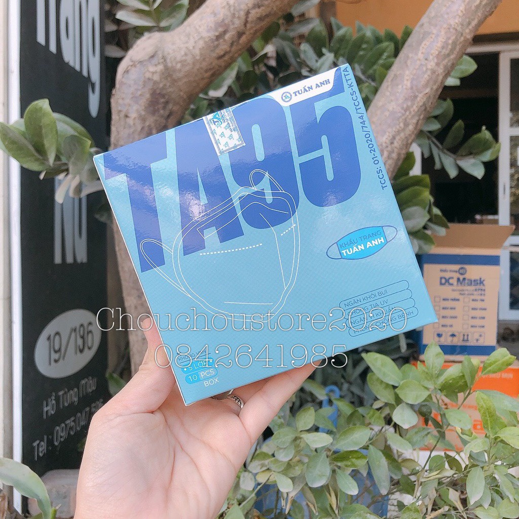 [HÀNG CÓ SẴN] Combo 10 - 50 Chiếc Khẩu Trang Y Tế 5D N95Y Tuấn Anh Ngăn Ngừa Bụi, Vi Khuẩn, Giọt Bắn