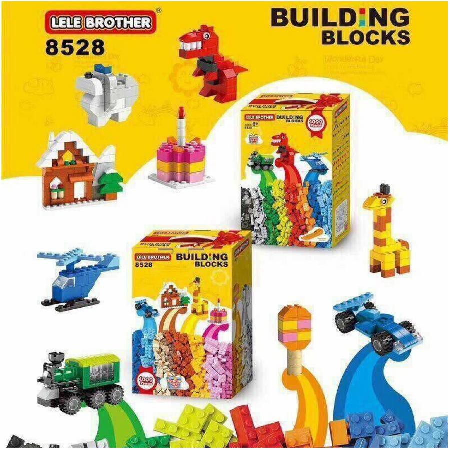 Bộ Lego 1000 chi tiết mẫu mới LeLe Brother