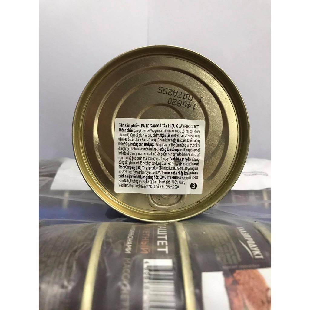 Pate Gan Gà Tây Của Nga Hiệu Glavproduct 90g | BigBuy360 - bigbuy360.vn