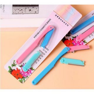 Dao cạo lông mày kèm lưỡi thay thế