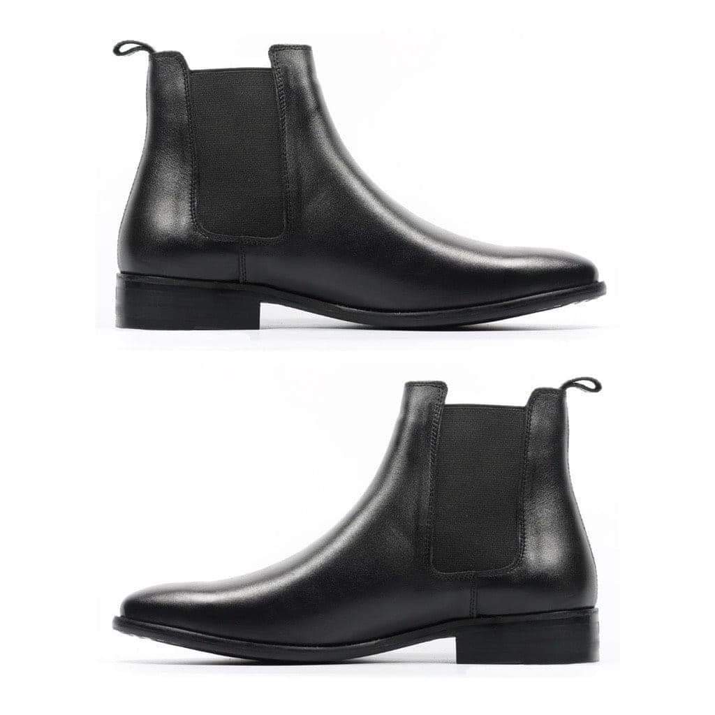 Giày boots nam Chelsea Boots Classic da bò cao cấp