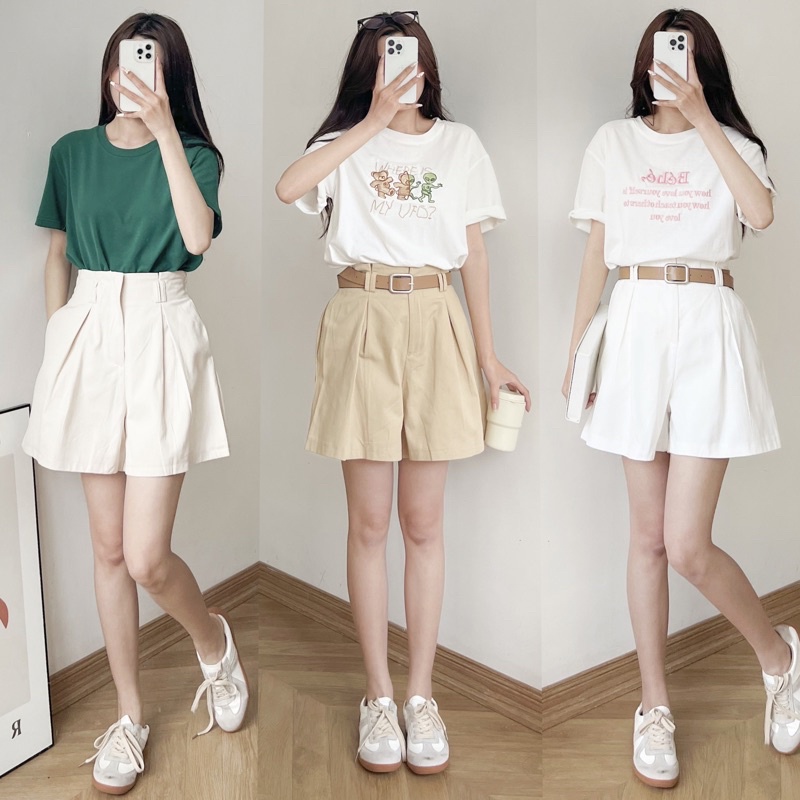 [Mã FATHANG5 giảm 10K đơn 50K] 𝐙𝐢𝐧𝐧𝐢𝐚/𝐐𝐮𝐚̂̀𝐧 𝐬𝐡𝐨𝐫𝐭𝐬 𝐭𝐡𝐨̂ 𝐛𝐚𝐬𝐢𝐜 𝐤𝐞̀𝐦 𝐝𝐚̂𝐲 𝐥𝐮̛𝐧𝐠
