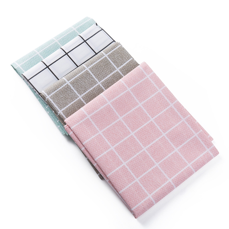Khăn trải bàn bằng nhựa pvc chống thấm nước / dầu tiện dụng