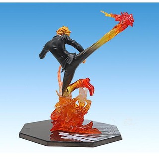 Mô hình Figure Sanji Trạng thái chiến đấu kèm hiệu ứng Cao 16cm Hắc Cước (Chân Đen)- SP004308
