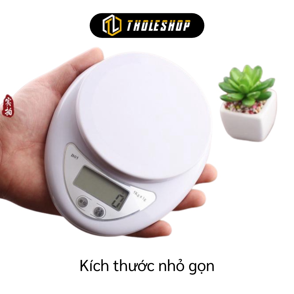 Cân Nhà Bếp - Cân Tiểu Ly Điện Tử Siêu Chính Xác Electronic Kitchen B05 5kg Dụng Cụ Đo Lường 3552