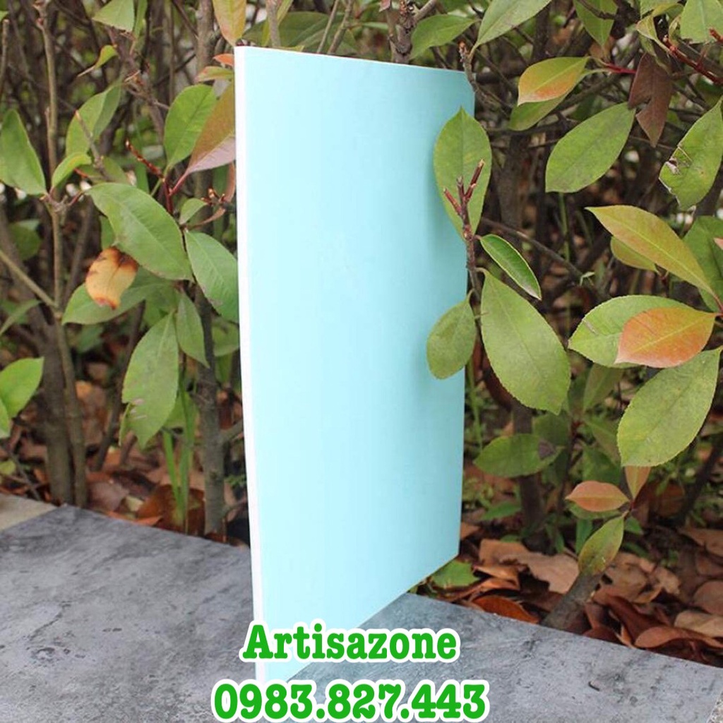 Cao su khắc dấu handmade khổ A4  - 01 tấm màu ngẫu nhiên