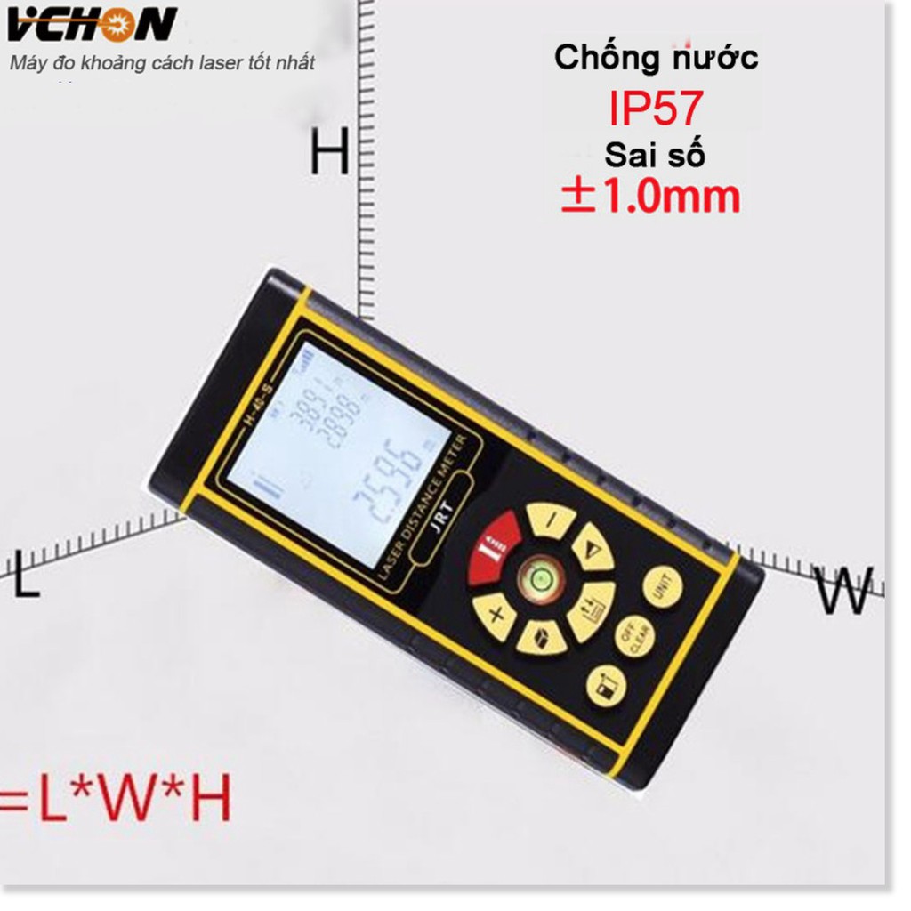 Máy đo lường khoảng cách kích thước bằng laser VCHON H40m chống nước