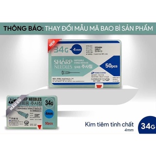 Kim 34G 4mm chuẩn hàn quốc [lẻ 10 chiếc ]