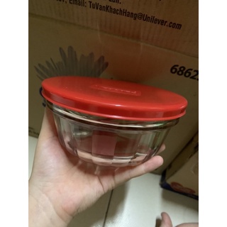 Tô Thuỷ Tinh 6 Inches Có Nắp Đậy ( Nescafe )