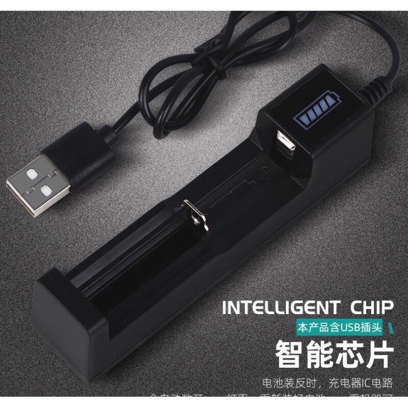 SẠC PIN ĐA NĂNG CỔNG USB Sạc pin USB 18650,14500,14650,17670,10440,18700,18350,18500,25500,17500,16340