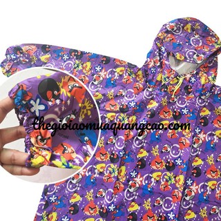 Áo Mưa Bit Trẻ Em Từ 5 - 13 Tuổi (Được Chọn Màu)