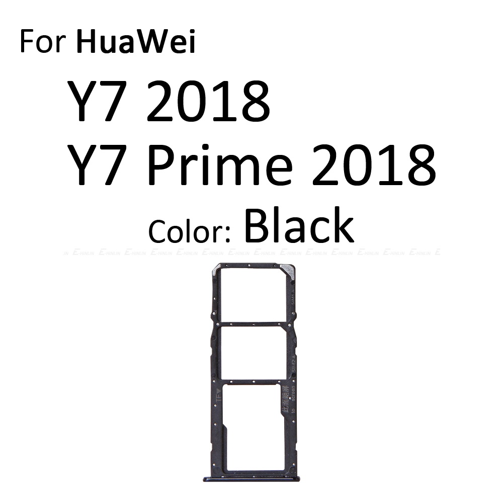 Khay Đựng Thẻ Sim Điện Thoại Micro SD Cho HuaWei Y7 Prime 2018 2017