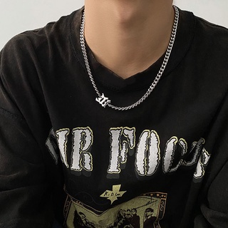 Simple letter necklace