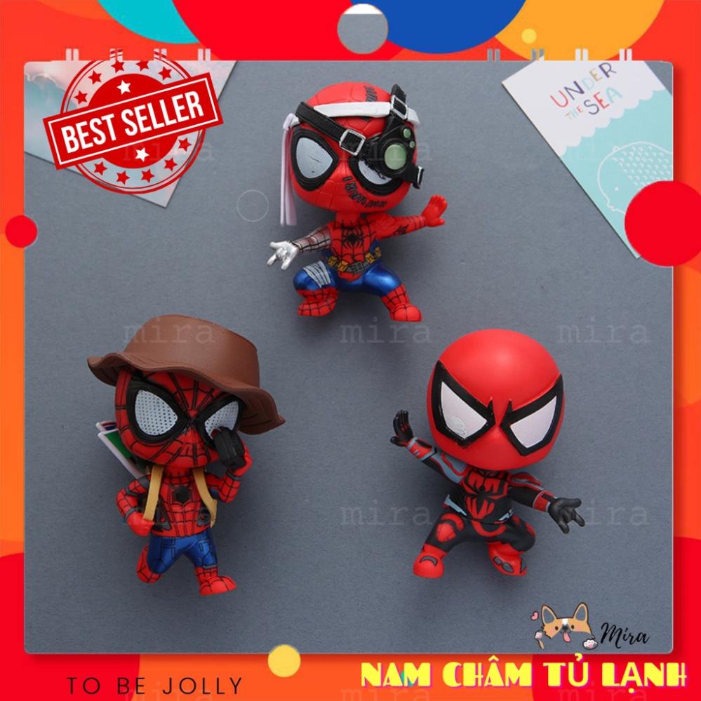 Nam Châm Tủ Lạnh Mô Hình Lớn Người Nhện, Spider Man Trang Trí Bàn Học, Bàn Làm Việc, Đồ Sưu Tập MIRA-MH99002