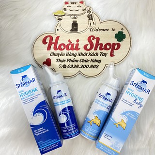 Dung dịch muối biển xịt mũi Sterimar Pháp 50ml