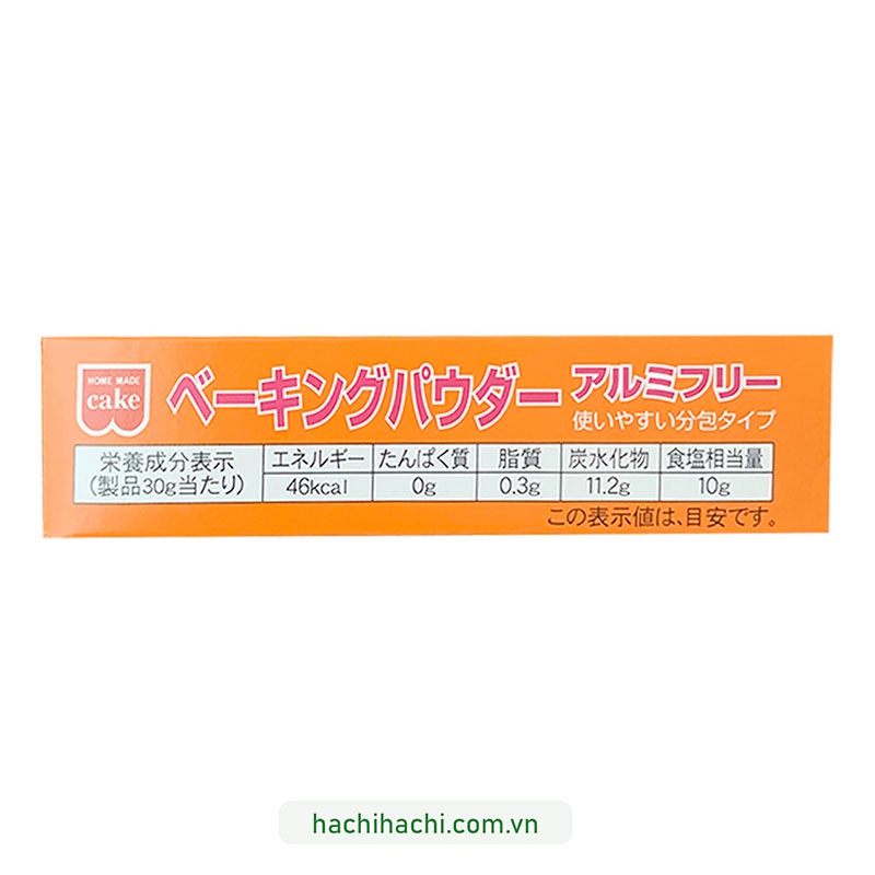 BỘT NỞ BAKING POWDER KYORITSU 30G (10G X 3 GÓI) - HACHI HACHI JAPAN SHOP