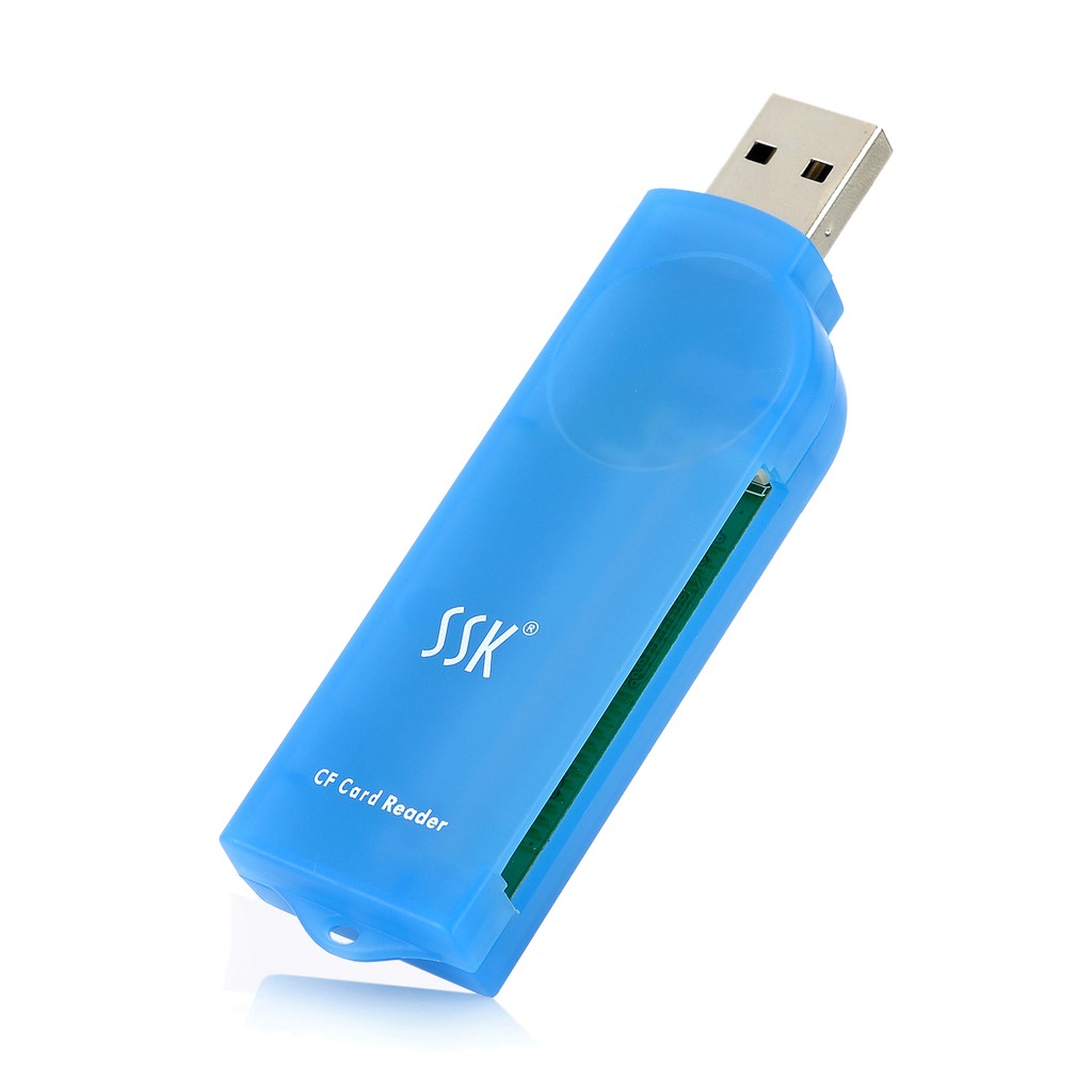 Đầu Đọc Thẻ Nhớ CF Hiệu SSK SCRS028 USB 2.0