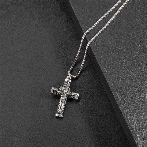 Titanium Steel Does Not FadehiphopTrendy Cool Necklace Men's Korean-Style Personalized Chain Girl Couple Hip Hop Disco Jumping Accessories