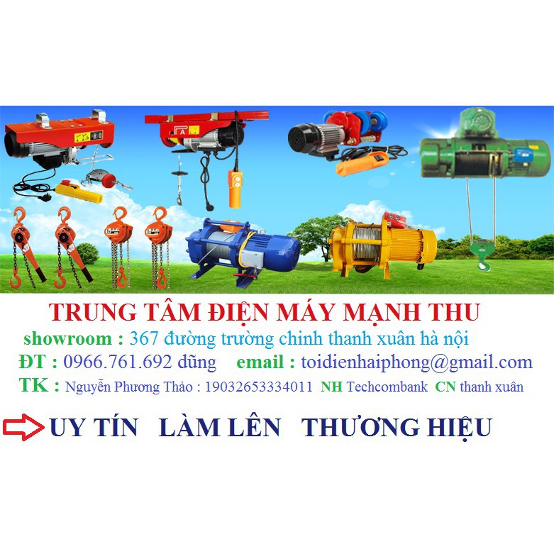 Máy tời điện PA300