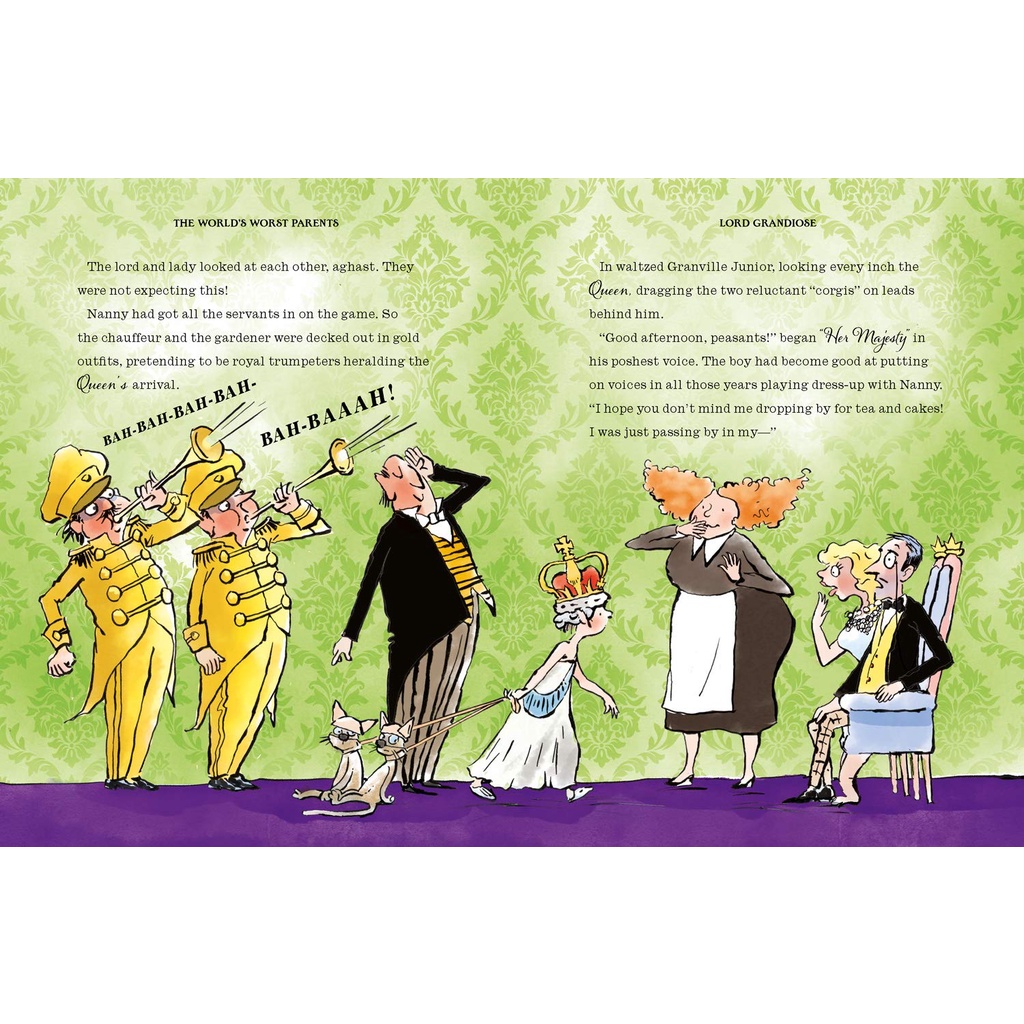 Sách Usborne Truyện đọc thiếu nhi tiếng Anh - World Worst Parents