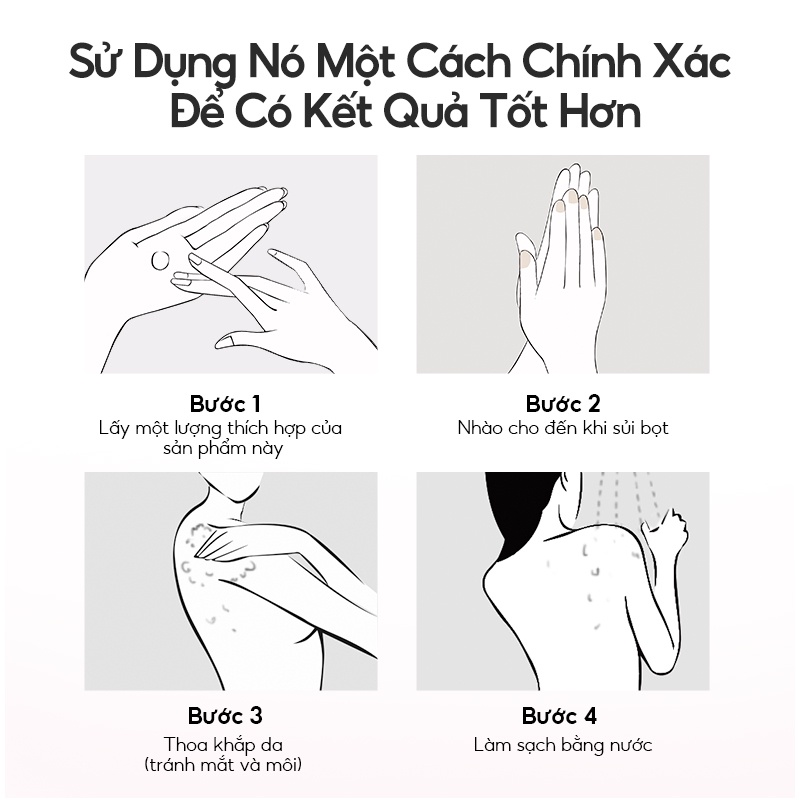 Sữa tắm thực vật Gentiana INOHERB cao cấp 500g