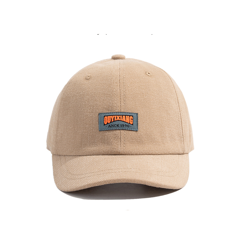 Mũ lưỡi trai mềm thêu chữ cá tính phong cách Hàn Quốc