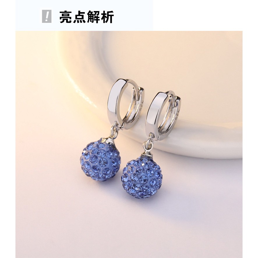 Khuyên Tai Nữ Đính Ngọc Thời Trang