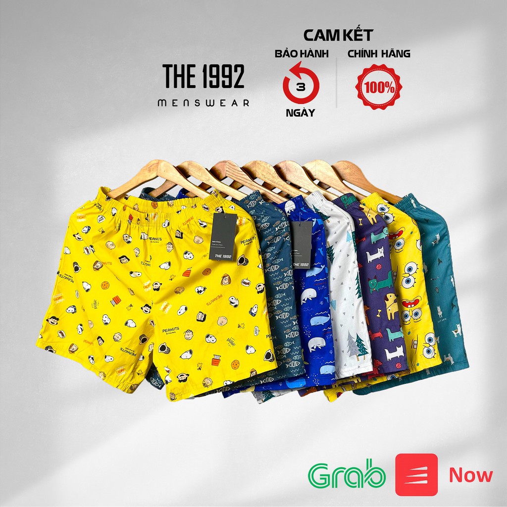 Quần ngủ nam THE 1992 Quần short cộc cartoon