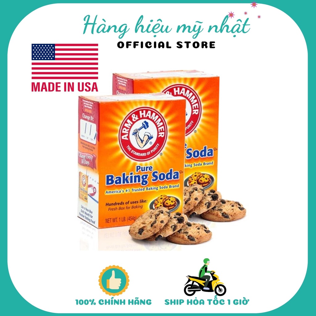 Bột Baking Soda Arm & Hammer 454 Gr