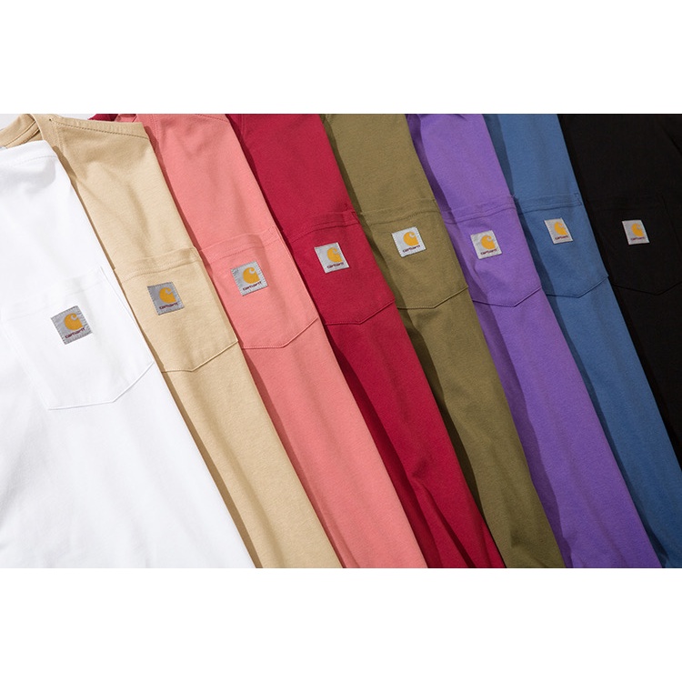 Áo Thun Tay Ngắn 100% Cotton In Họa Tiết Carhartt-K87 Thời Trang Cho Nam Và Nữ