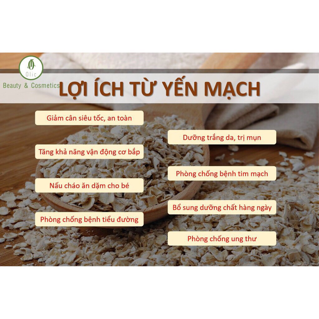 Yến mạch Hafer cán dẹt (yến mạch tươi ) gói 500gr cuả Đức | BigBuy360 - bigbuy360.vn