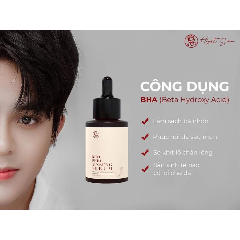 TINH CHẤT TÁI TAO RED PEEL GINSENG BÀ LÃO MẤU MỚI SIÊU HOT (MUA 1 TĂNG 1)