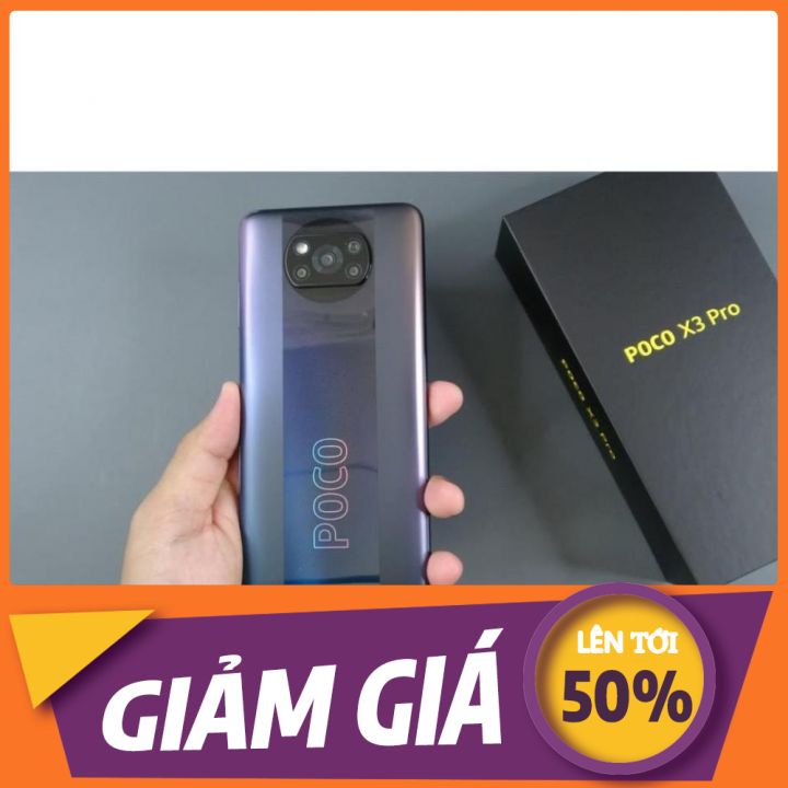 Điện thoại Xiaomi POCO X3 Pro 6.67″ (6GB/128GB) Chính hãng mới 100% Có Tiếng Việt – Bảo hành 1 năm