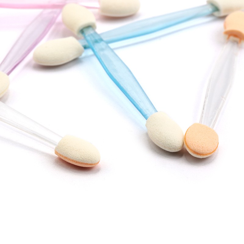 Set 20 Cọ Vẽ Móng Tay Hai Đầu Mút Xốp Tráng Gương DIY