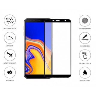 Dán cường lực Full màn hình Full keo Samsung J6 Plus
