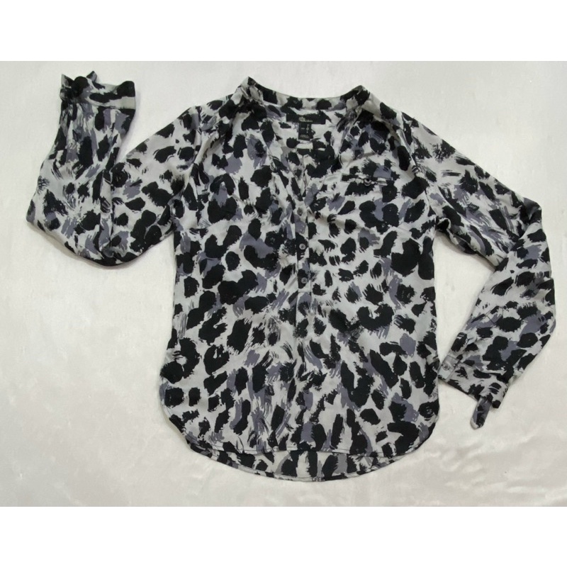 (A235A) Áo sơ mi tay dài vải satin lụa (Size S, M) - Thanh lý vnxk