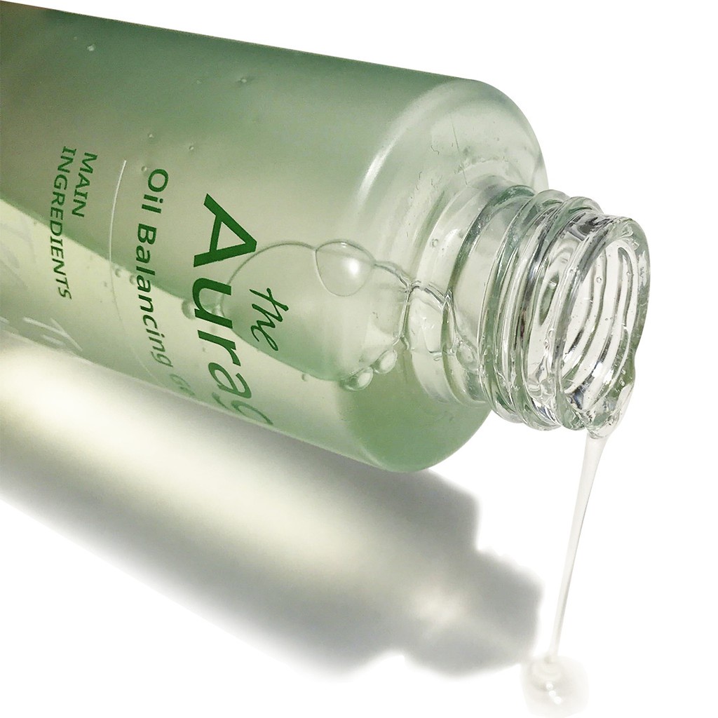 Sữa Rửa Mặt Dành Cho Da Dầu Mụn The Auragins Oil Balancing Gel Cleanser