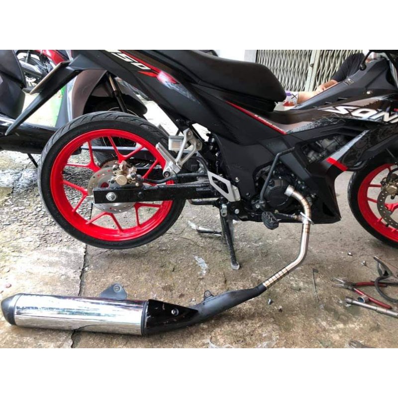 Cổ pô winner + sonic inox 304 hàng pô zin