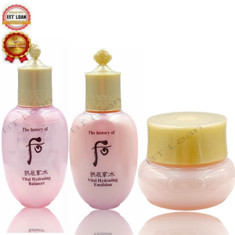 [ 44ML ] Dưỡng Da Trắng Hồng dành cho da dầu whoo vital hydrating