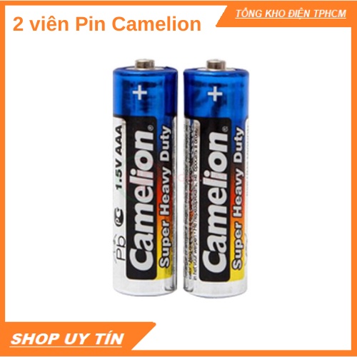 Cặp 2 Viên pin tiểu AA (2A) Camelion -1,5V - Chính Hãng