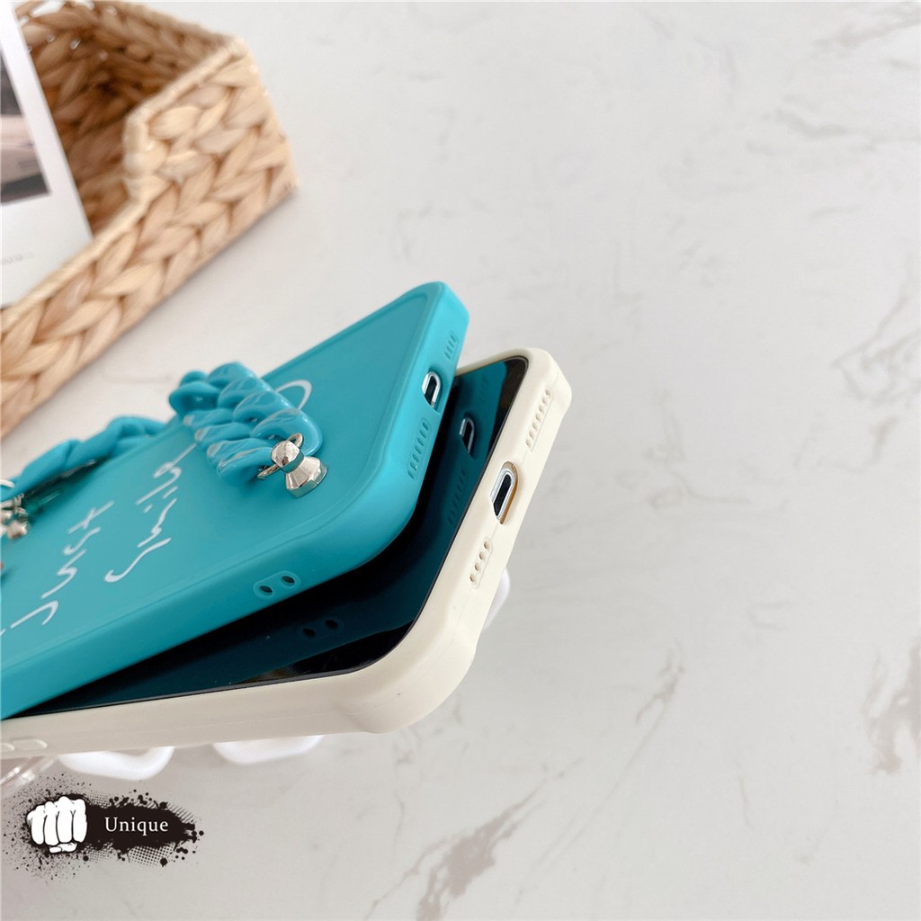 Ốp Điện Thoại In Chữ Tiếng Anh Kèm Dây Đeo Tay Hình Mặt Cười Xinh Xắn Cho Iphone 11 | BigBuy360 - bigbuy360.vn