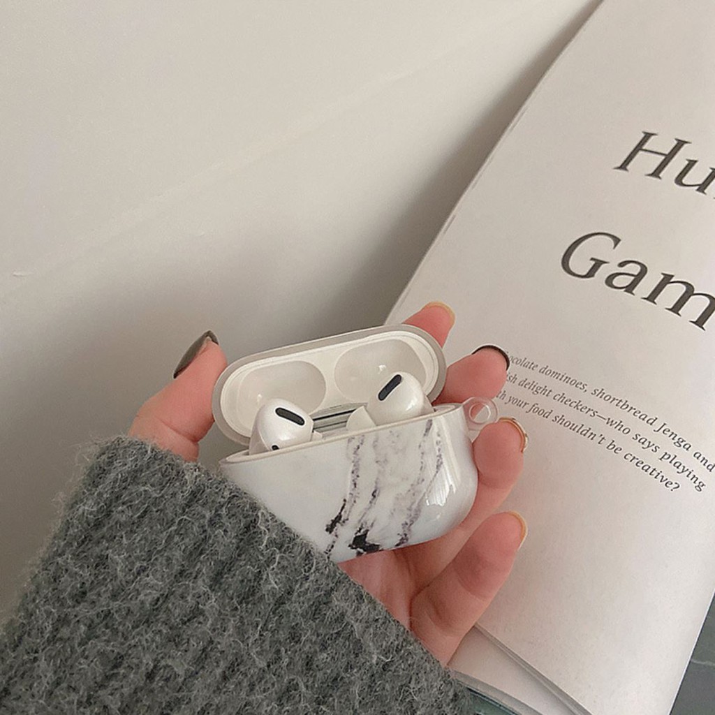 BAO CASE VỎ ỐP AIRPODS 1, AIRPODS 2, AIRPODS PRO HOẠ TIẾT VÂN ĐÁ CẨM THẠCH SIÊU SANG SIÊU HOT