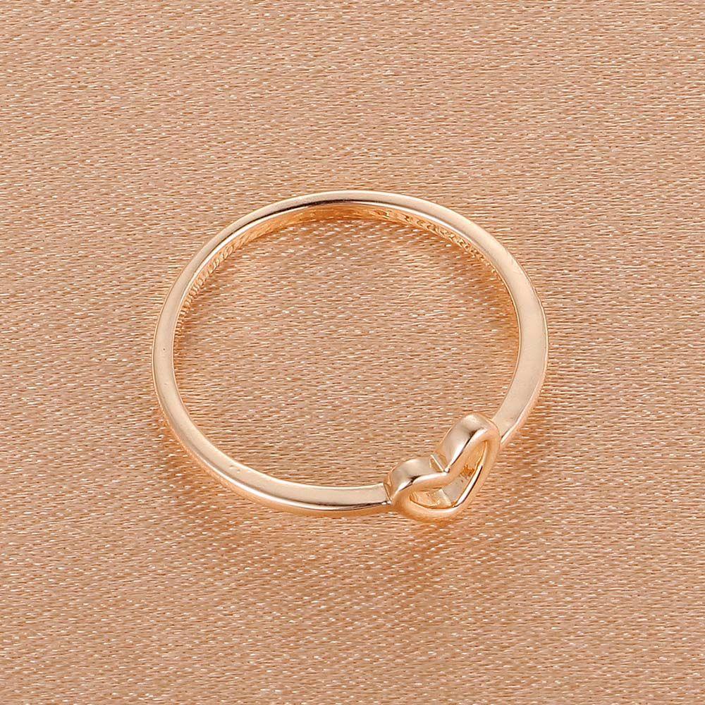 Nhẫn Kim Loại WMES15H Họa Tiết Trái Tim Vintage Thời Trang Cho Nữ